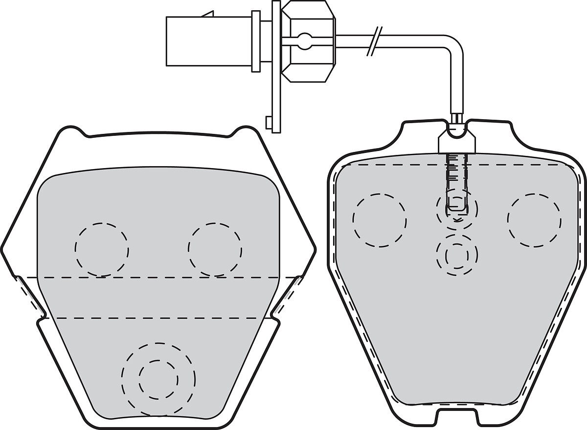 BRAKE PADS FIRST VW PHAETON 05.04 05.07